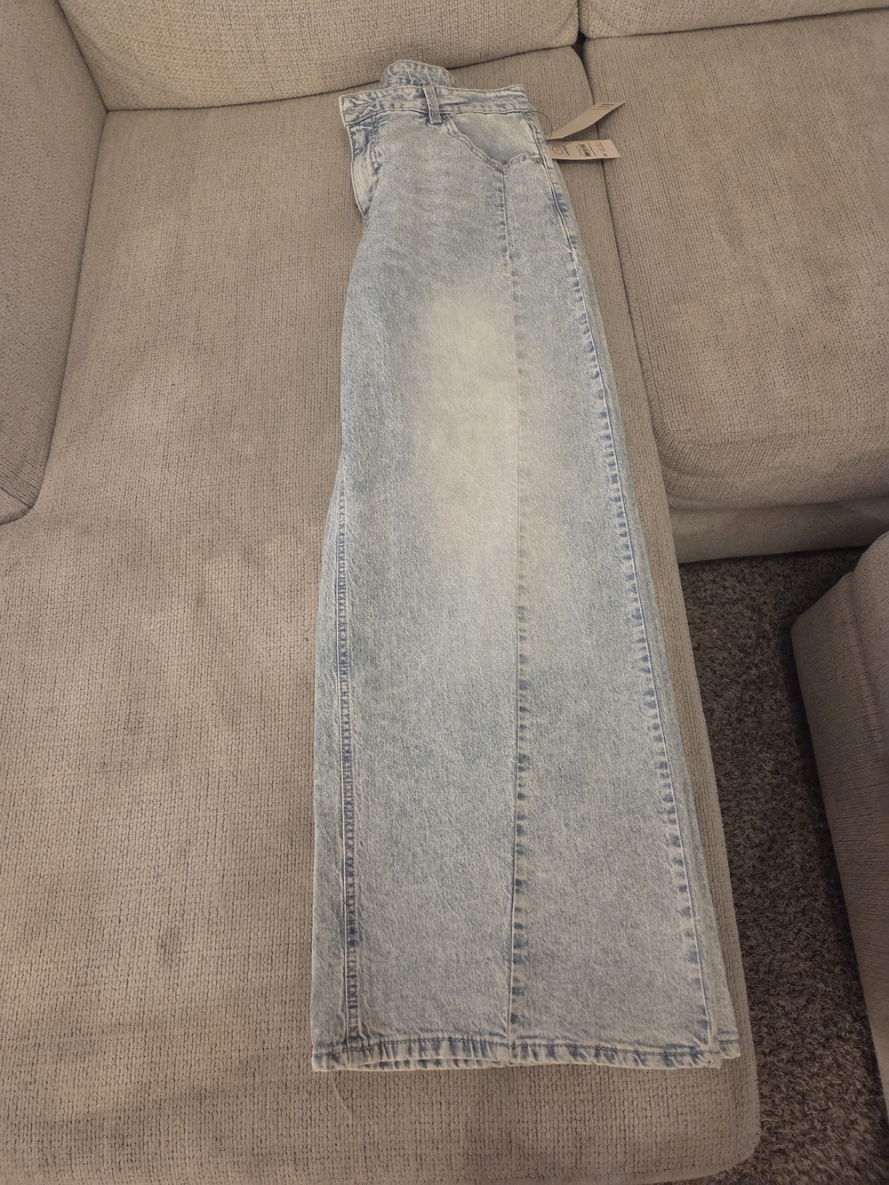 No Boundaries Light Blue Wide Leg Jeans - Picture 12 of 12
